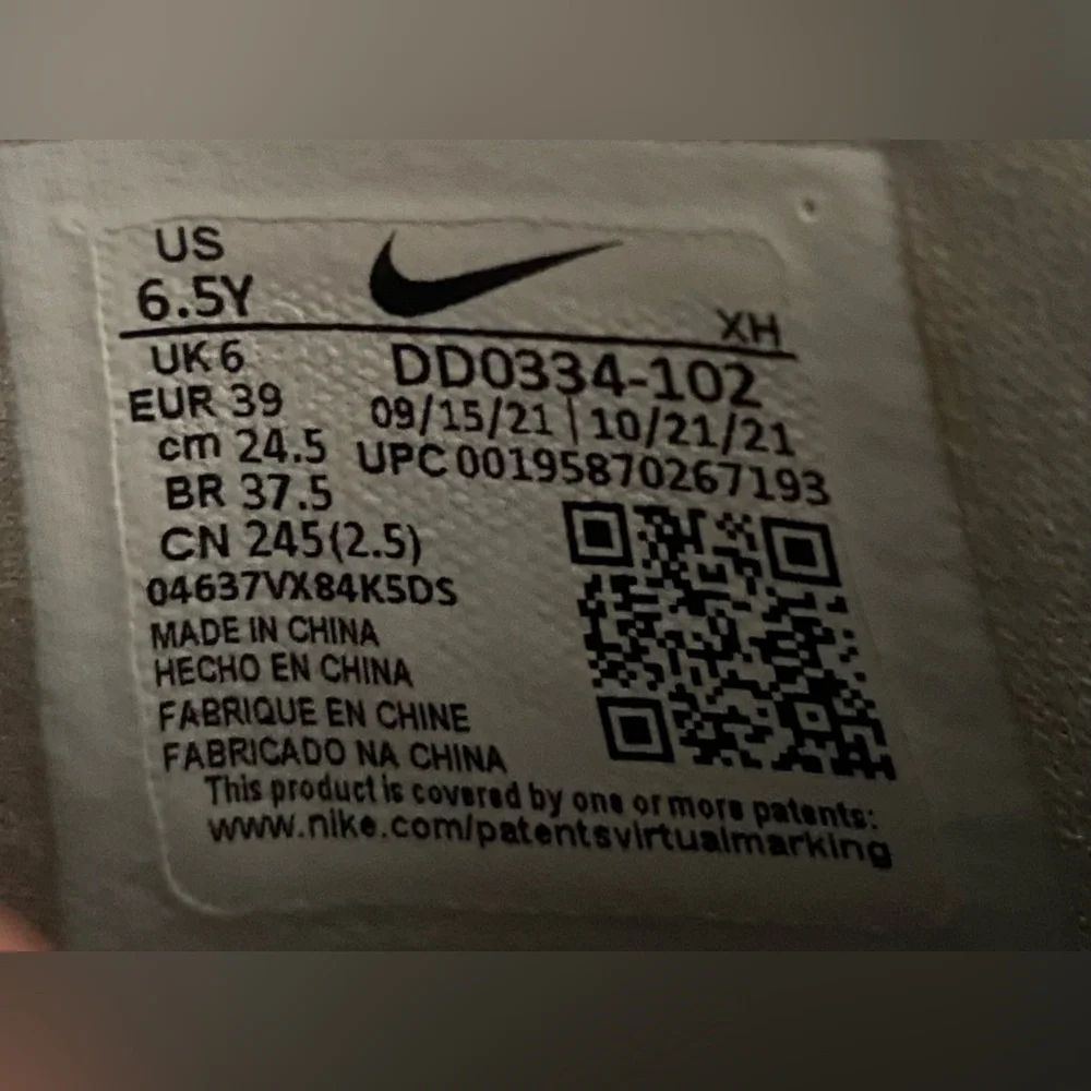 Nike Kyrie Infinity Mid White Light Marine - DD0334-102 6.5Y